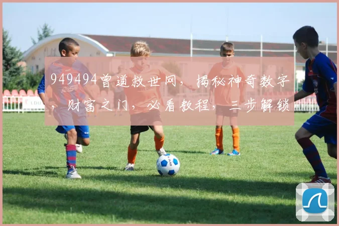 949494曾道救世网，揭秘神奇数字，财富之门，必看教程，三步解锁